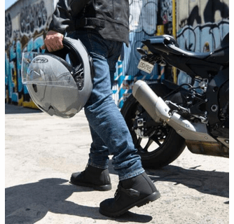 HJC I71 Advanced Polycarbonate Shell Helmet with Sun Shield - Semi Flat Black