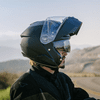 HJC I91 Helmet with Flip-Up Visor - Semi Flat Black