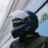 HJC I91 Helmet with Flip-Up Visor - Semi Flat Black