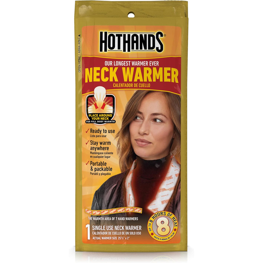 HotHands Portable & Packable Neck Warmer - 8 Pack/White - My