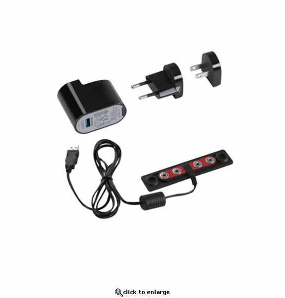Hotronic XLP 2P and 1P Recharger + USB Load Plug
