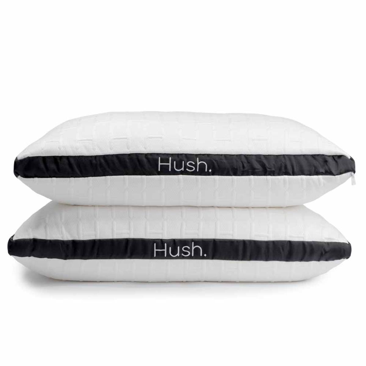 Hush Hybrid Adjustable Cooling Pillow 2 Sided One Side Cooling, One