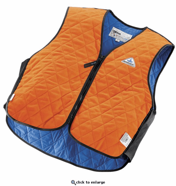 HyperKewl Evaporative Cooling Vest - Sport - Hi-Viz Orange - Fire Retardant