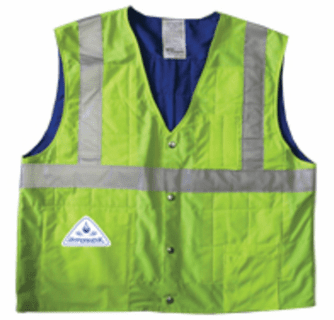 HyperKewl Evaporative Cooling Vest - Traffic Safety ANSI Class II Compliant