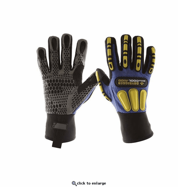 Impacto Unisex Dryrigger Series Coolrigger Oil and Water Resistant Gloves