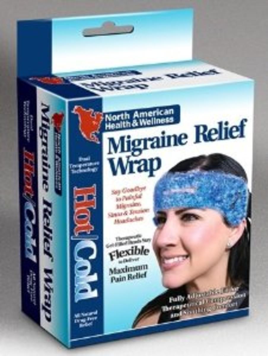 Jobar Gel Bead Migraine Relief Wrap My Cooling Store