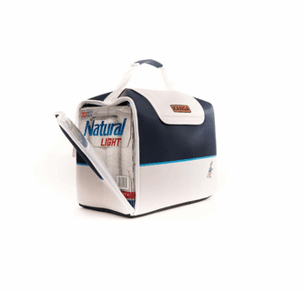 Kanga Coolers Malibu Kase Mate Standard 30 Pack Cooler - White/Navy