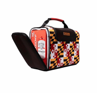Kanga Coolers Maryland Flag Kase Mate Standard 12 Pack Cooler - Maryland