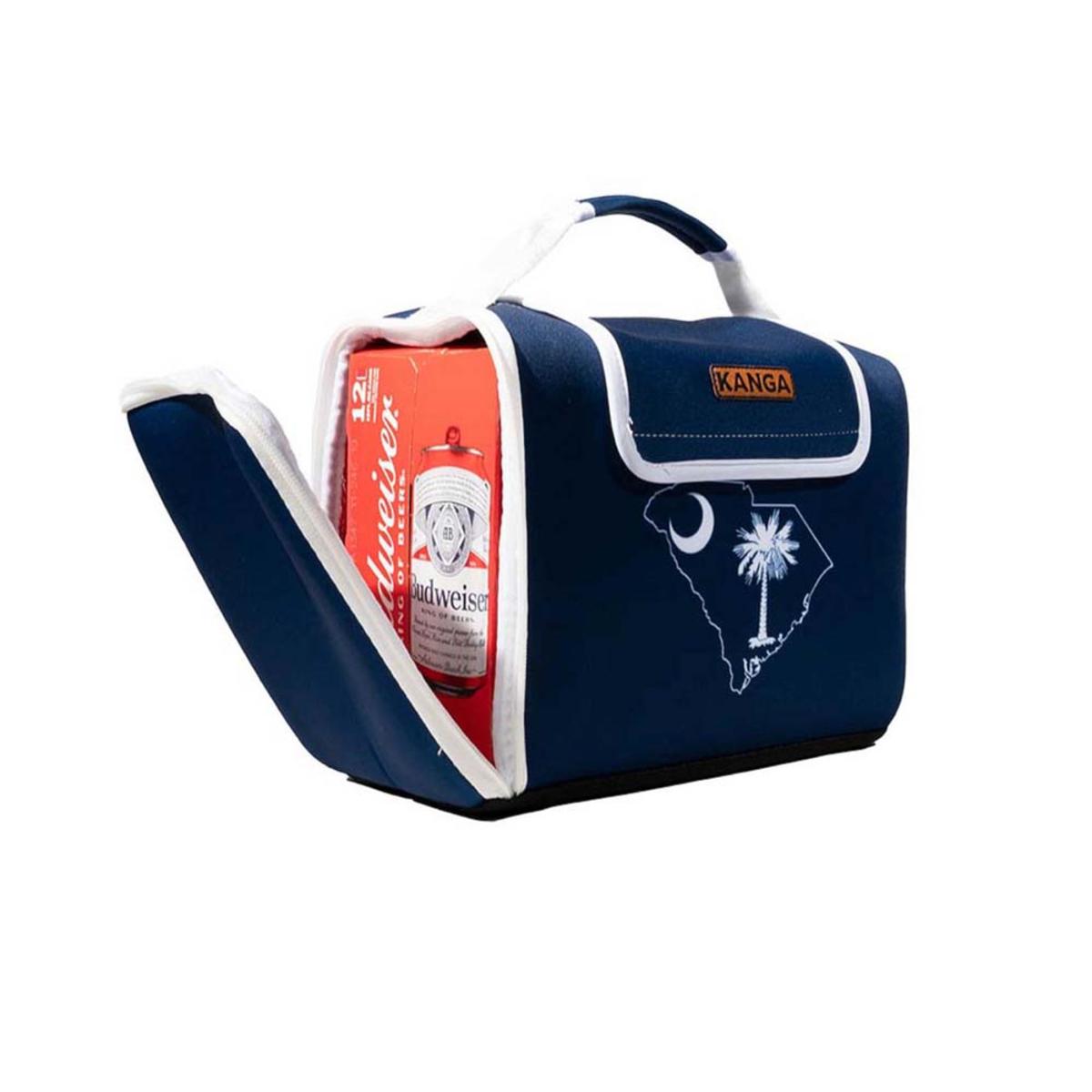 Kanga Coolers South Carolina Flag Kase Mate Standard 12 Pack Cooler