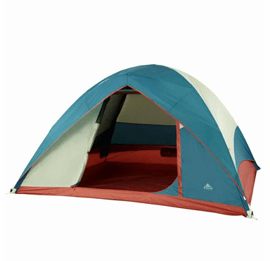 Kelty Discovery Basecamp 6 Person Tent - Laurel Green/Stormy Blue