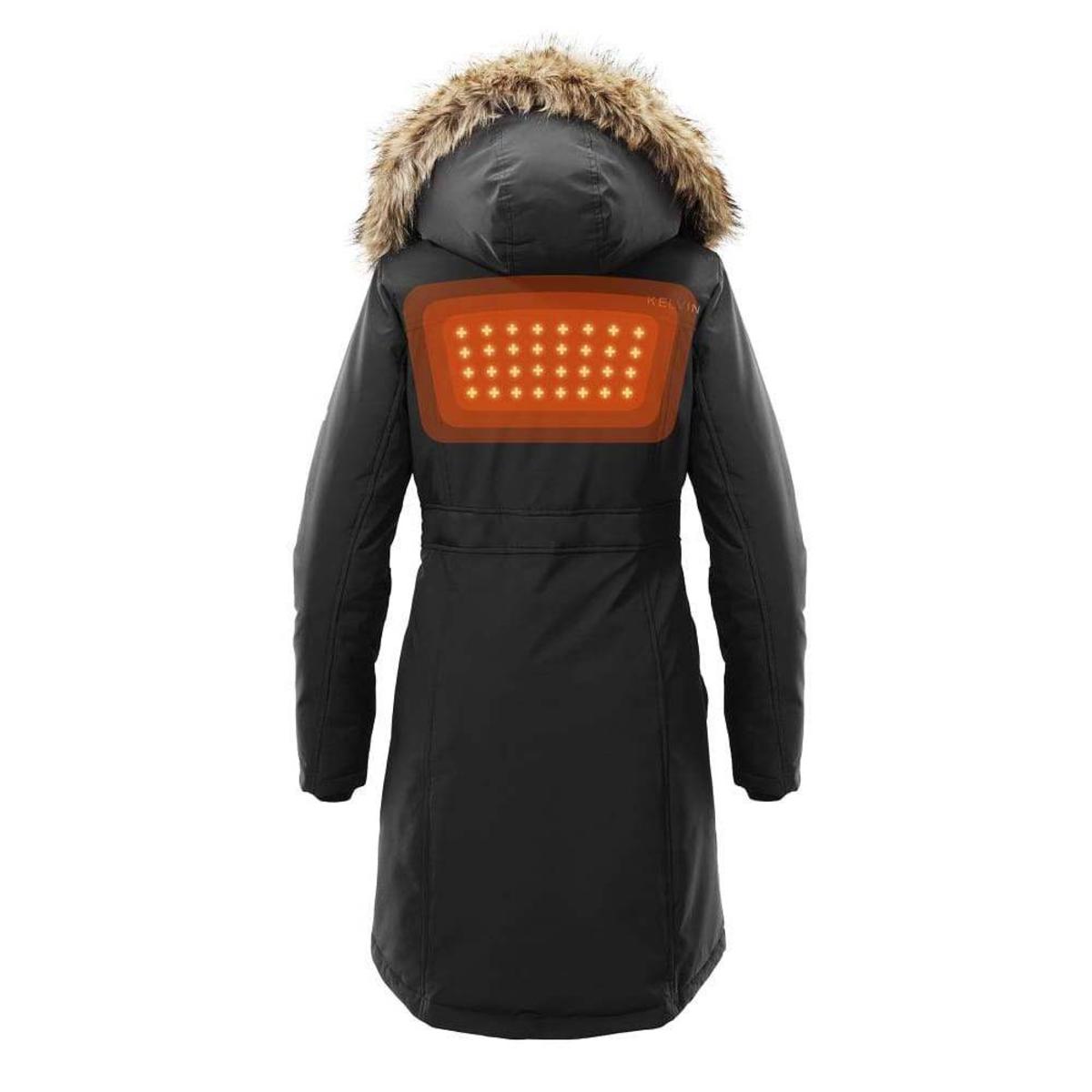Kelvin Nova Women's Heated Parka Jacket My Cooling Store