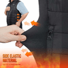 Kemimoto Men's Heated Vest with Heated Hood