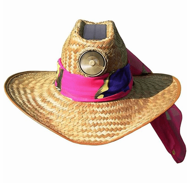 Kool Breeze Solar Fan Cowgirl Hat