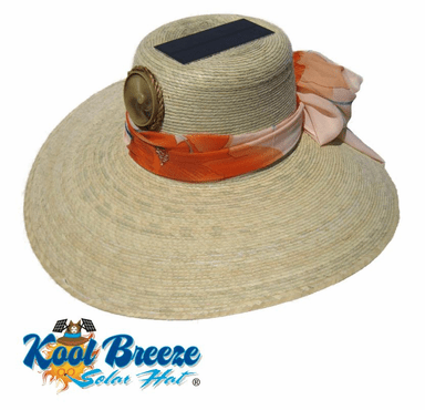 Kool Breeze Women's Floppy Solar Fan Cooling Hat