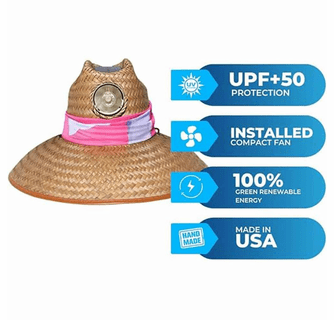 Kool Breeze Women's Solar Fan Thurman Hat