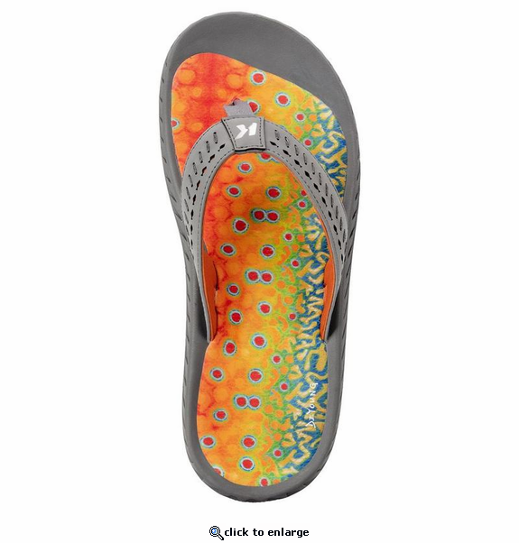 Korkers Fish Flip Brook Trout with Fixed Kling-On Deck Soles