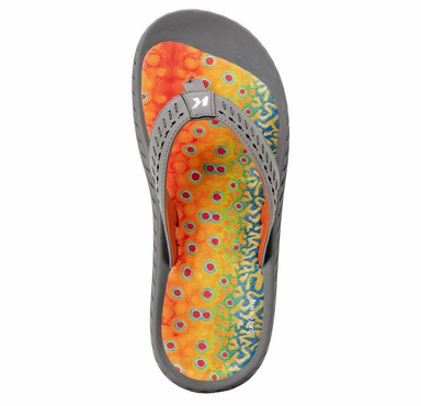 Korkers Fish Flip Brook Trout with Fixed Kling-On Deck Soles