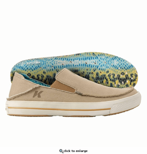 Korkers Fish Moc Bass with Fixed Kling-On Deck Soles