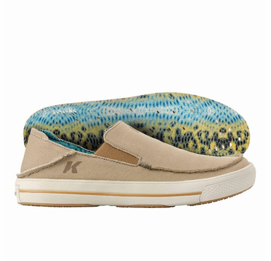 Korkers Fish Moc Bass with Fixed Kling-On Deck Soles