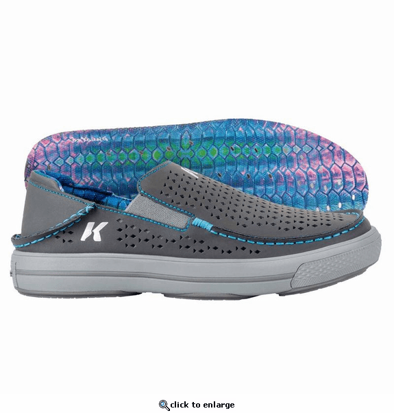 Korkers Fish Moc Vented Tarpon with Fixed Kling-On Deck Soles