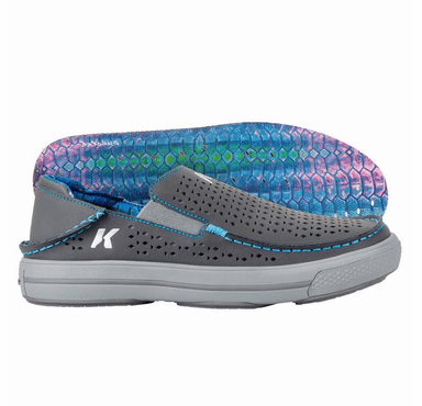 Korkers Fish Moc Vented Tarpon with Fixed Kling-On Deck Soles