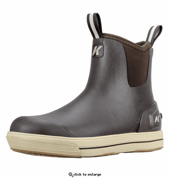 Korkers Men's 0 Neo Flex Ankle Boot with Fixed Kling-On Deck Soles