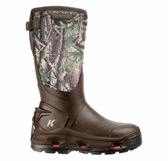 Korkers Men's Neo Storm 90 Outdoor Boots with Ninety Degree Sole - Camo