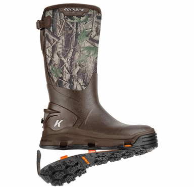 Korkers Men's Neo Storm 90 Outdoor Boots with Ninety Degree Sole - Camo