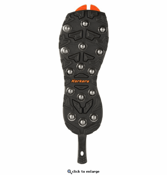 Korkers Triple Threat - Sharp Steel Spike Sole