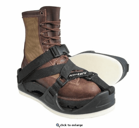 Korkers Unisex TuffTrax 3-In-1 Overshoe Sandal