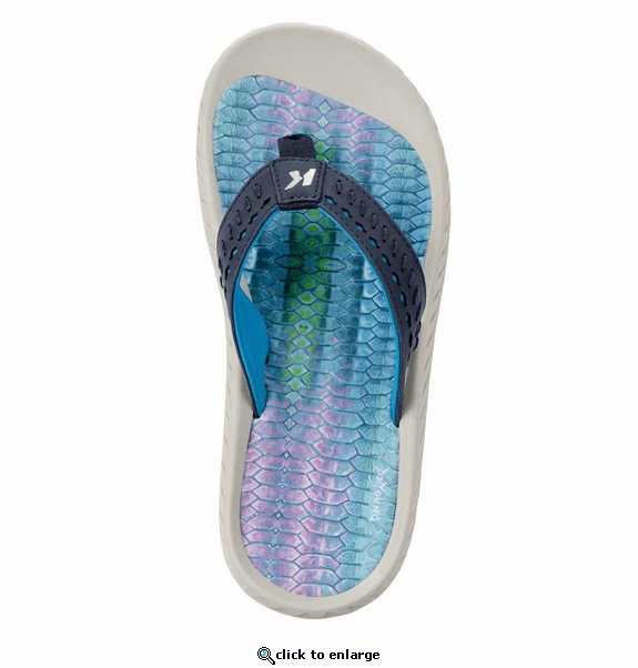 Korkers Women's Fish Flip Tarpon with Fixed Kling-On Deck Soles (Size 7)