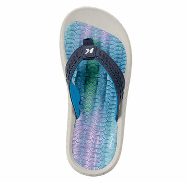Korkers Women's Fish Flip Tarpon with Fixed Kling-On Deck Soles (Size 7)