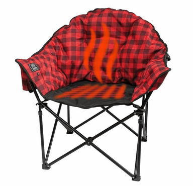 KUMA Outdoor Gear Lazy Bear Heated Chair with Power Bank & Bluetooth
