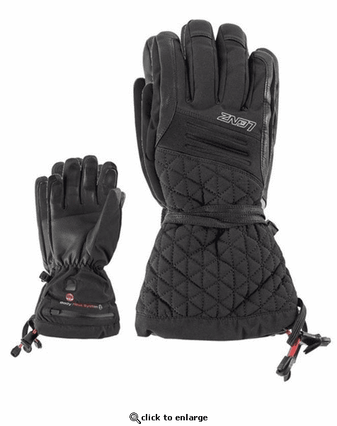 Lenz Heat Glove 4.0 for Women Kit with rcB 1200 Batteries