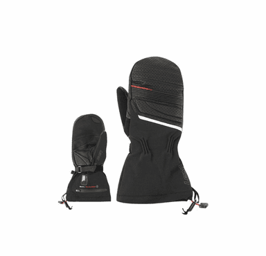 Lenz Heat Glove 6.0 Finger Cap Mittens for Unisex Kit with rcB 1200 Batteries