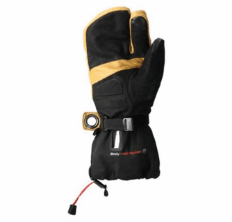 Lenz Heat Gloves 8.0 Finger Cap Lobster for Unisex with rcB 2000 Batteries