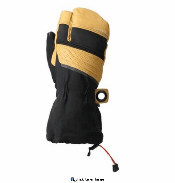 Lenz Heat Gloves 8.0 Finger Cap Lobster for Unisex with rcB 2000 Batteries