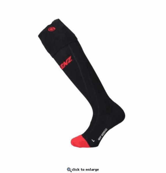 Lenz Heat Socks 6.1 Toe Cap Merino Compression with rcB 2000 Batteries