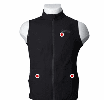 Lenz Heat Vest 1.0 for Men with rcB 1200 Batteries
