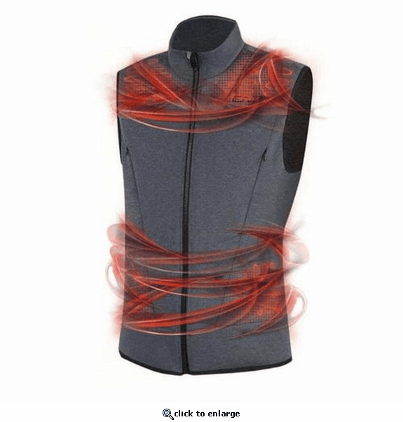 Lenz Heat Vest 2.0 for Men with rcB 2000 Batteries