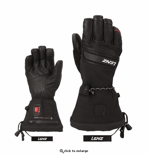Lenz Women's Heated Gloves 9.0 Finger Cap with rcB 1400 Batteries