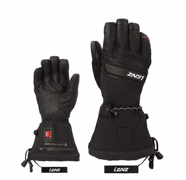 Lenz Women's Heated Gloves 9.0 Finger Cap with rcB 2000 Batteries