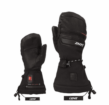 Lenz Women's Heated Mittens 9.0 Finger Cap with rcB 2000 Batteries