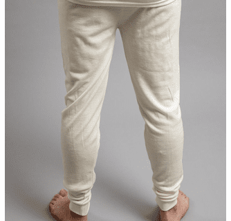 Merino Skins Unisex Long John / Pant - White