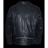 Milwaukee Leather Men's Lightweight Triple Stitch Extra Long Beltless Biker Jacket