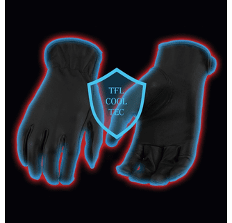 Milwaukee Leather Women's Cool-Tec Leather Motorcycle Rider Unlined Gloves with Sinch Wrist Closure