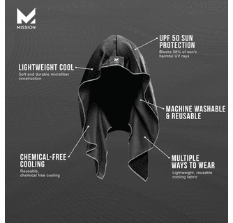 I Tested The Mission Cooling Hoodie Towel And It's A Game-Changer For Summer Workouts