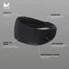 Mission Intellisoft Cooling Gathered Headband - Black