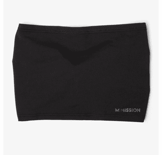 Mission Intellisoft Cooling Gathered Headband - Black