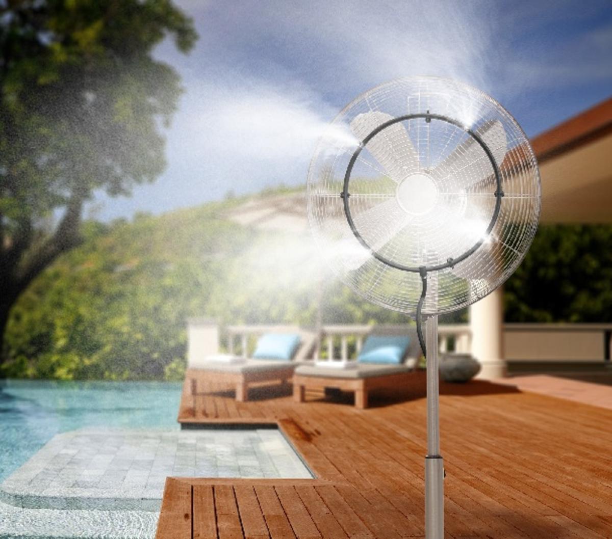 Misty Mate Misting Fan Ring Kit Attachment My Cooling Store